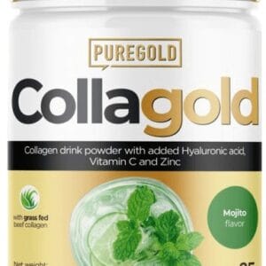 Puregold collagold + kys. hyaluronová 300 g - mojito