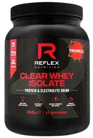 Reflex clear whey isolate 510 g