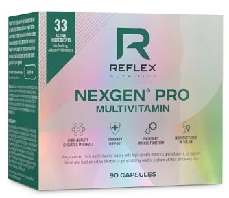 Reflex nexgen pro 90 kapslí + reflex omega 3 zdarma