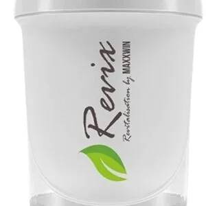 Revix šejkr 300ml + 150ml - průhledná/bílá