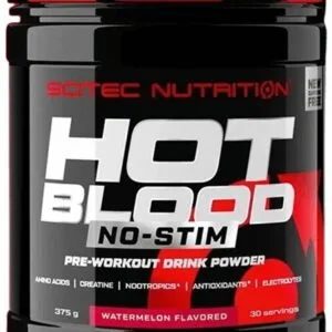 Scitec hot blood no-stim 375 g - vodní meloun