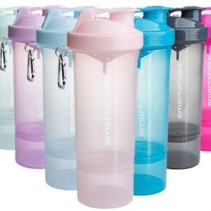 Smartshake slim šejkr smoke 400 ml + 100 ml