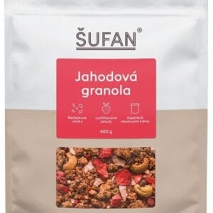 Šufan granola 400 g - jahodová