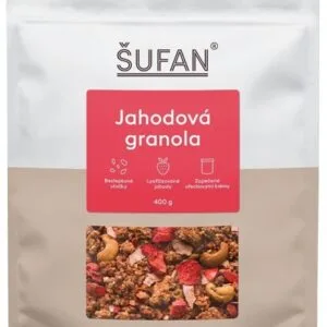 Šufan granola 400 g - jahodová