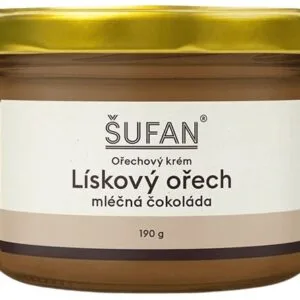 Šufan lískový ořech s mléčnou čokoládou 190 g