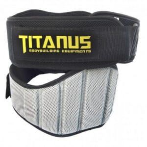 Titánus fitness opasek nylonový černý - s