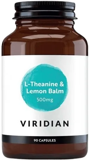 Viridian l-theanine & lemon balm (l-theanin s meduňkou)