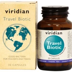 Viridian travel biotic 30 kapslí