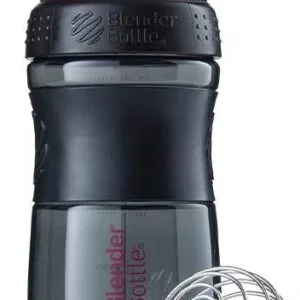 Blender bottle sportmixer black 500 ml - černo růžová (black pink)