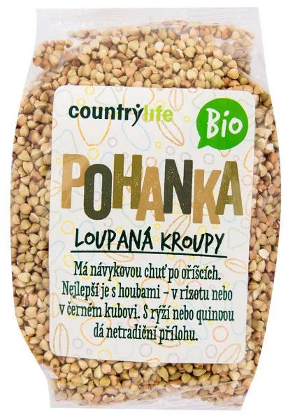 Country life bio pohanka loupaná kroupy 500g