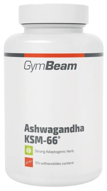 Gymbeam ashwagandha ksm-66® 90 kapslí