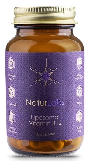 Naturlabs liposomal vitamin b12 30 kapslí