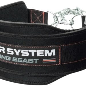 Power system zátěžový opasek dipping beast ps-3860 - černo/červená