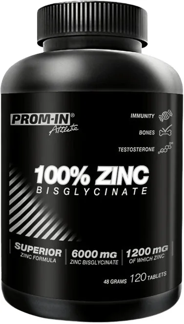 Prom-in 100% zinc bisglycinate 120 tablet