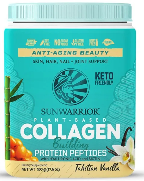 Sunwarrior collagen building 500g - slaný karamel