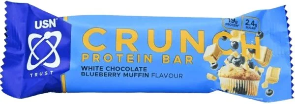 Usn trust crunch 60g - bílá čokoláda/borůvkový muffin