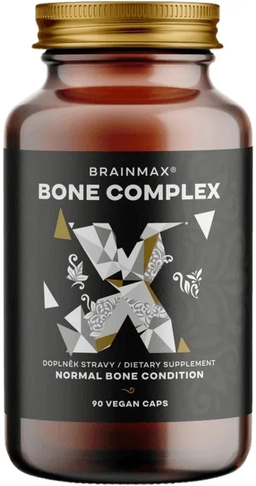 Brainmax bone complex podpora zdraví kostí 90 rostlinných kapslí