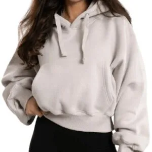 Exalted dámská oversized mikina comfy-nest™ béžová