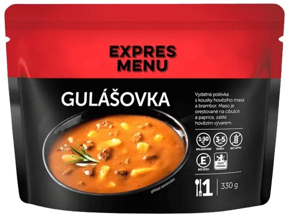 Expres menu jednoporcová polévka 330 g - gulášovka