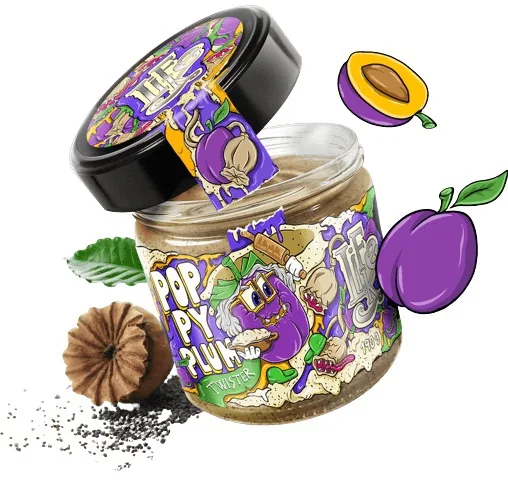 Lifelike twister 190 g - poppy plum (maková švestka)