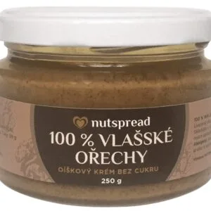 Nutspread 100% ořechové máslo 250 g - lískové ořechy