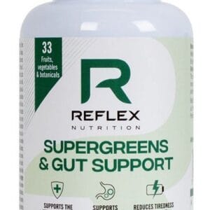 Reflex supergreens & gut support 90 kapslí