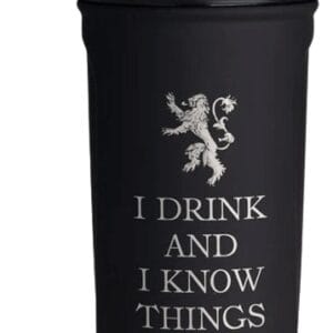 Smartshake šejkr reforce game of thrones 900 ml - i drink and i know