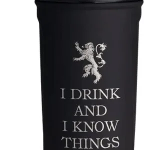 Smartshake šejkr reforce game of thrones 900 ml - i drink and i know