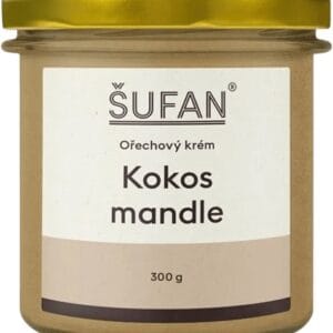 Šufan kokosovo-mandlové máslo