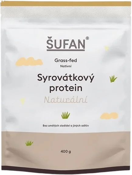 Šufan syrovátkový protein 400 g - natural