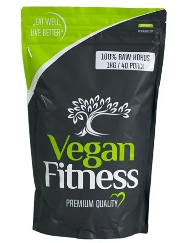 Vegan fitness 100% raw kokos 1000 g