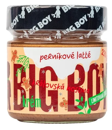 Big boy perníkové latté - lískovo mandlový krém s příchutí latté a
