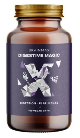Brainmax digestive magic 100 rostlinných kapslí