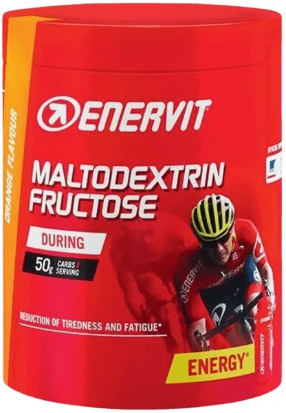 Enervit maltodextrin fruktose 500 g - pomeranč