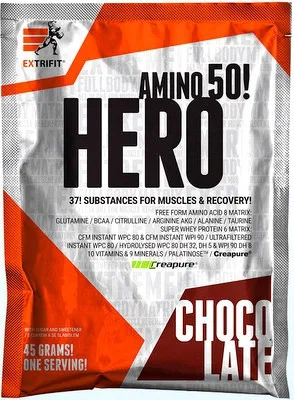 Extrifit hero vzorek 45 g - ovocný shake