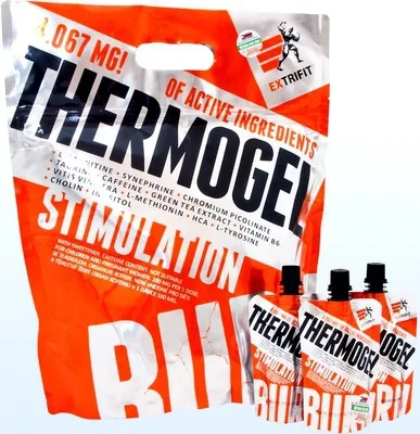 Extrifit thermogel 25 x 80 g - mandarinka