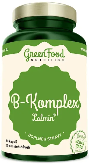 Greenfood b-komplex lalmin 60 kapslí