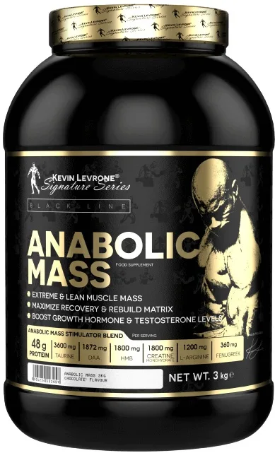 Kevin levrone anabolic mass 3000 g - jahoda/banán