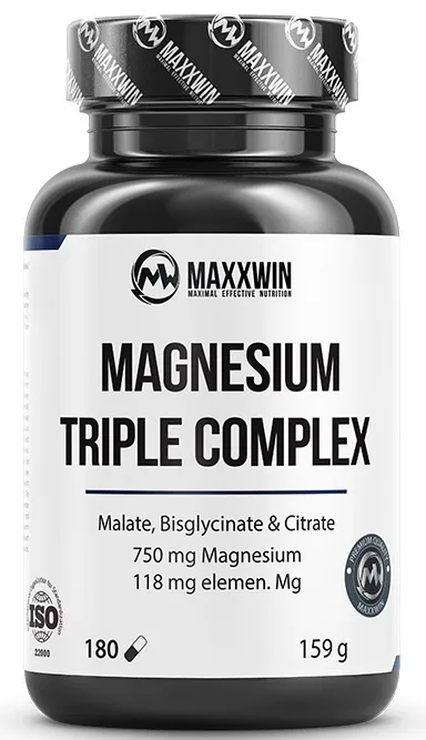 Maxxwin magnesium triple complex 180 kapslí