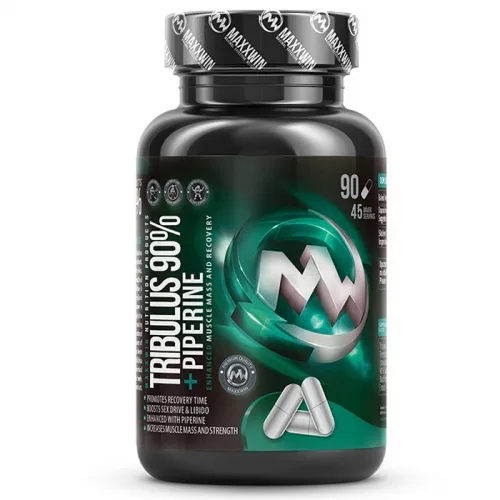 Maxxwin tribulus 90% + piperine 90 kapslí