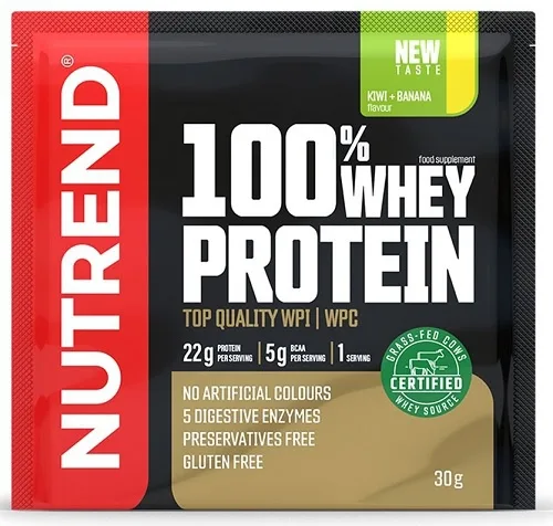 Nutrend 100% whey protein 30 g - čokoláda/brownie