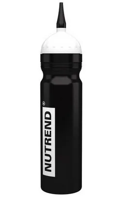 Nutrend bidon sportovní lahev 1000 ml - černá s hubicí