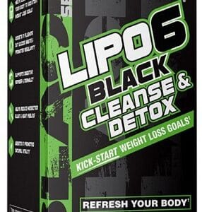 Nutrex lipo 6 black cleanse & detox 60 kapslí