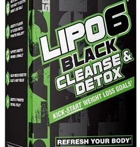 Nutrex lipo 6 black cleanse & detox 60 kapslí