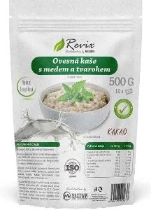 Revix ovesná kaše s medem a tvarohem 500 g - kakao