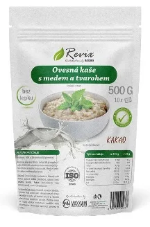 Revix ovesná kaše s medem a tvarohem 500 g