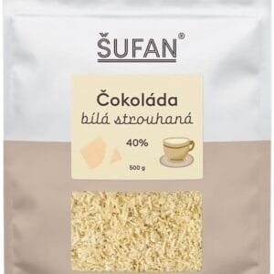 Šufán čokoláda 500 g - bílá čokoláda