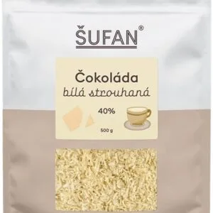 Šufán čokoláda 500 g - bílá čokoláda