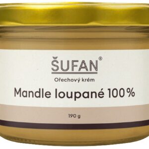 Šufan máslo z loupaných mandlí 190 g