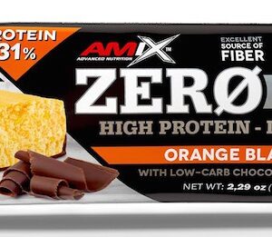 Amix zero hero 31% protein bar 65g - orange blast